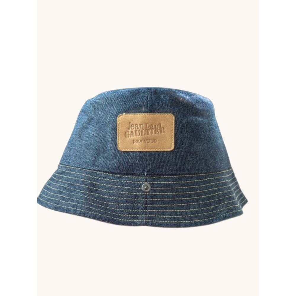 Jean Paul Gaultier Bob Denim Bucket Hat Unisex OS